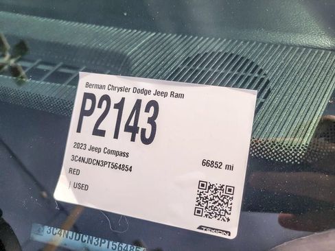 Certified 2023 Jeep Compass Limited AWD/4WD image 26
