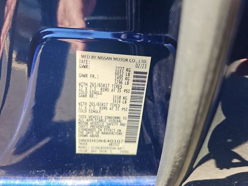 Used 2023 Nissan Frontier SV w/ Technology Package image 39