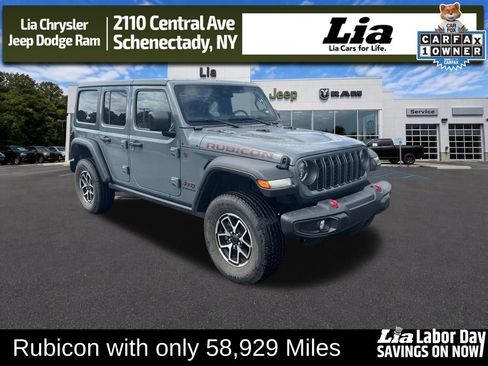 Used 2024 Jeep Wrangler Unlimited Rubicon AWD/4WD image 1