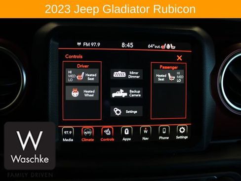 Used 2023 Jeep Gladiator Rubicon w/ LED Lighting Group image 45