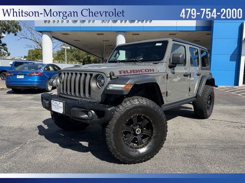 Used 2020 Jeep Wrangler Unlimited Rubicon w/ LED Lighting Group image 1