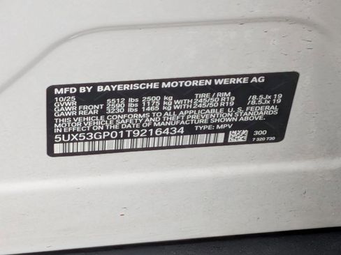 Certified 2026 BMW X3 xDrive30 AWD/4WD image 25