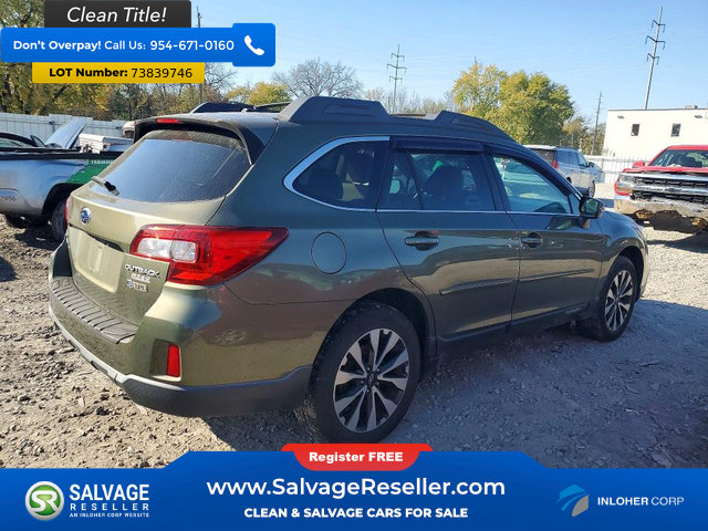 Used 2015 Subaru Outback 2.5i Limited AWD/4WD image 4