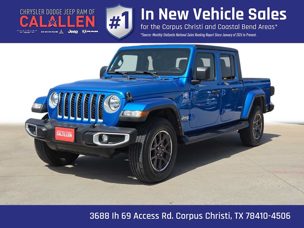 Used 2022 Jeep Gladiator Overland w/ Popular Equipment Package AWD/4WD image 1