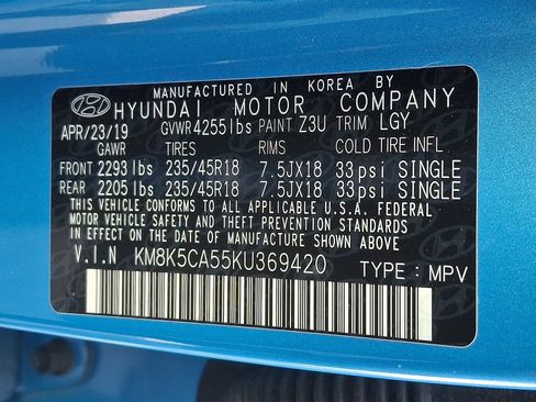 Used 2019 Hyundai Kona Ultimate image 23