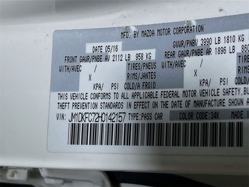 Used 2017 MAZDA CX-3 Touring image 28