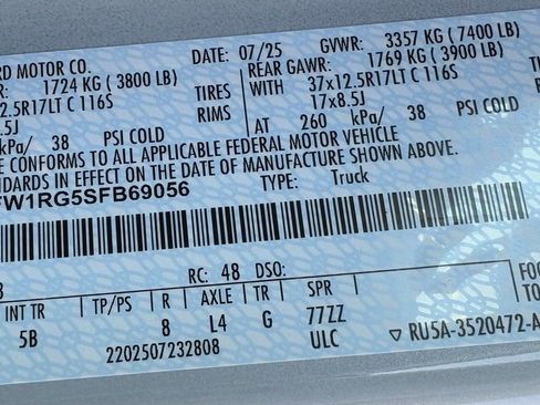 New 2025 Ford F150 Raptor image 68