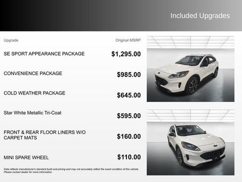 Used 2021 Ford Escape SE w/ SE Sport Appearance Package image 4