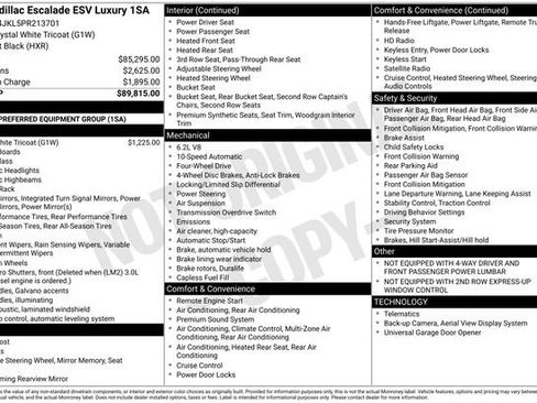 Used 2023 Cadillac Escalade ESV Luxury AWD/4WD image 6