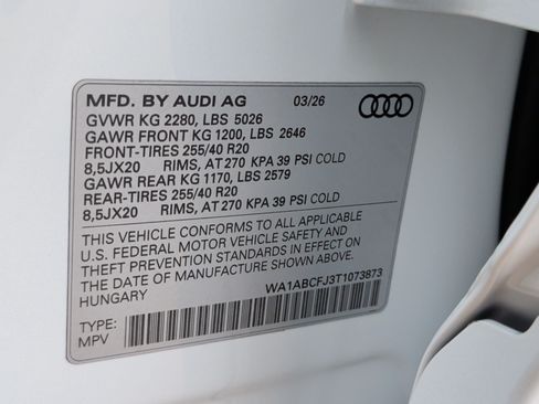 Used 2026 Audi Q3 quattro 2.0T AWD/4WD image 45
