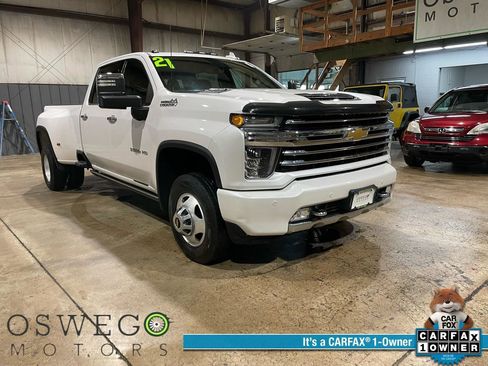 Used 2021 Chevrolet Silverado 3500 High Country w/ Snow Plow Prep/Camper Package image 1