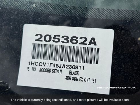 Used 2018 Honda Accord EX image 19