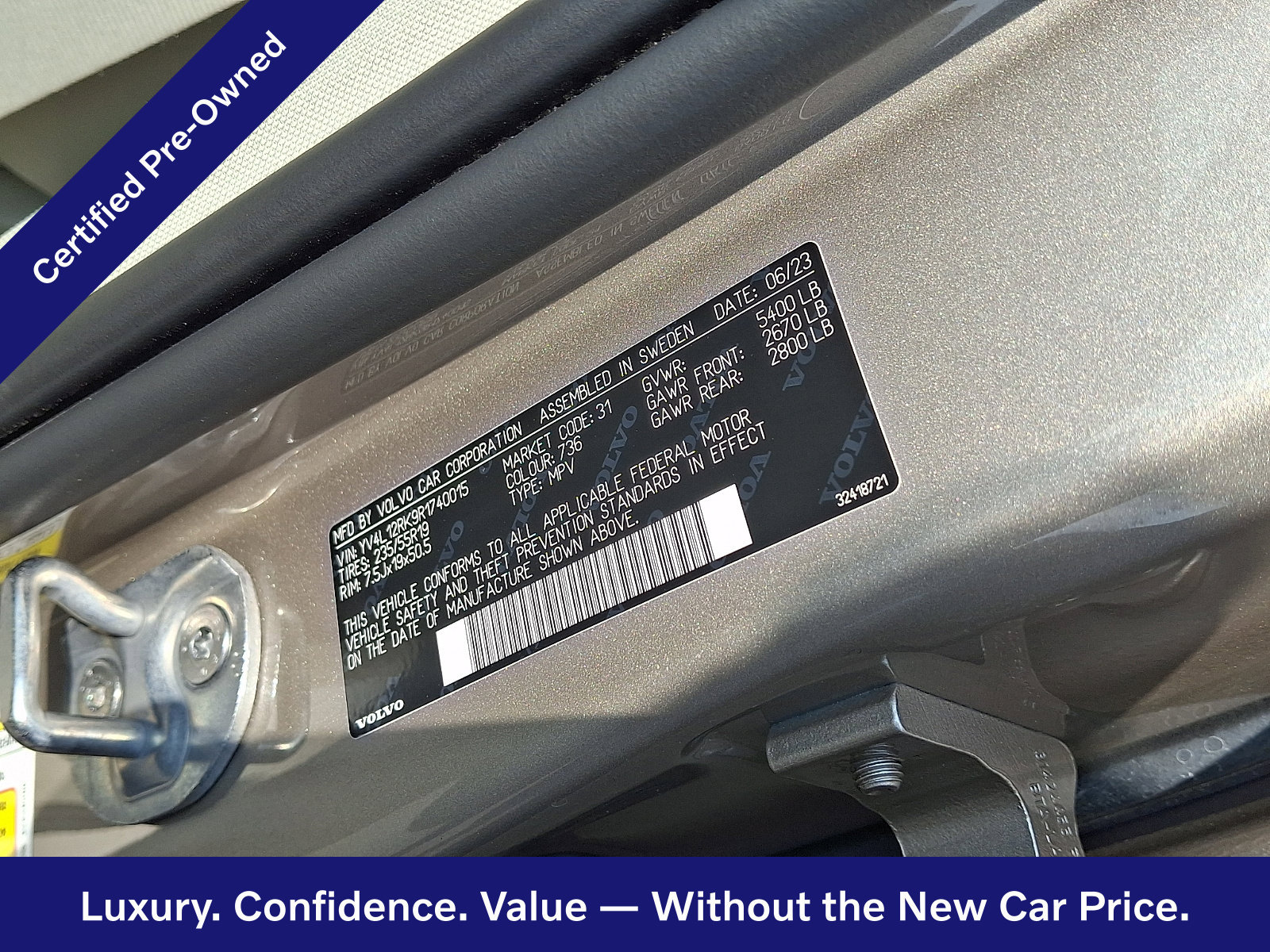 Certified 2024 Volvo XC60 B5 Core w/ Protection Package Premier AWD/4WD image 28