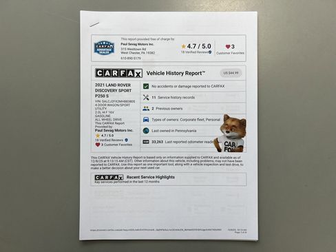 Used 2021 Land Rover Discovery Sport S image 38