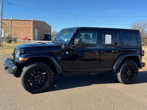 Used 2023 Jeep Wrangler Sahara 4xe image 3