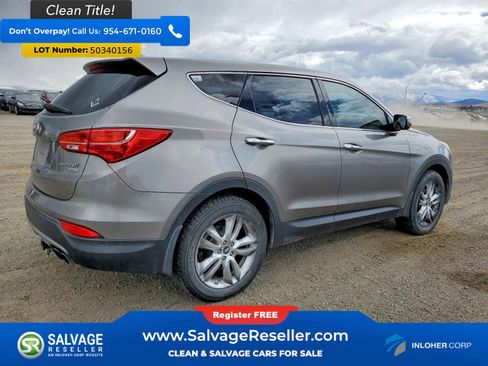 Used 2013 Hyundai Santa Fe Sport 2.0T w/ Technology Pkg AWD/4WD image 4