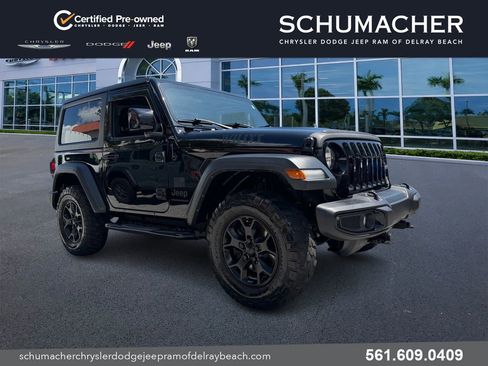 Certified 2023 Jeep Wrangler Sport AWD/4WD image 1