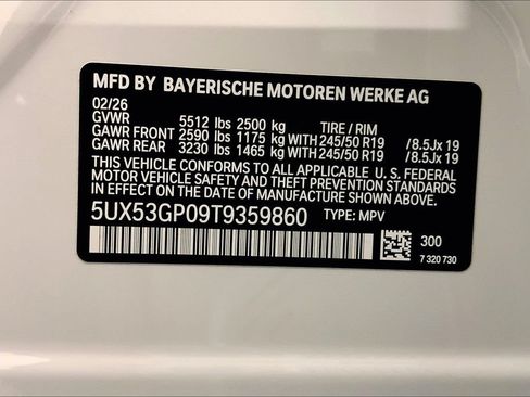 New 2026 BMW X3 xDrive30i w/ Convenience Package AWD/4WD image 10