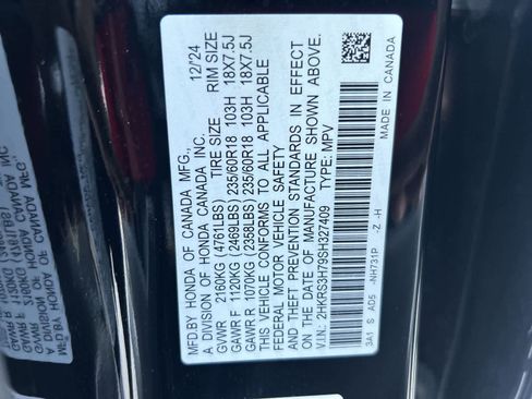 Used 2025 Honda CR-V EX-L image 2