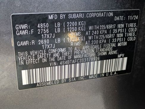 Used 2025 Subaru Outback Premium image 32