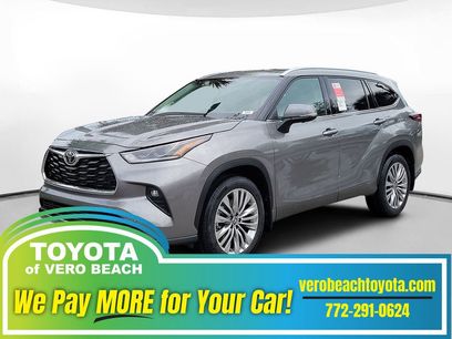 New 2026 Toyota Highlander Platinum