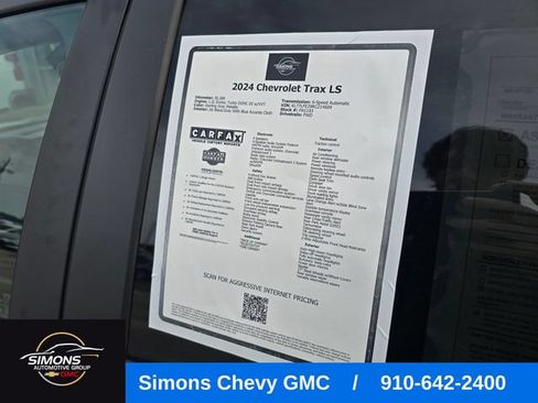 Used 2024 Chevrolet Trax LS w/ Driver Confidence Package FWD image 48