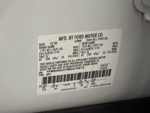Used 2021 Ford Explorer XLT AWD/4WD image 46