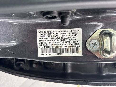 Used 2015 Honda Civic EX-L image 23