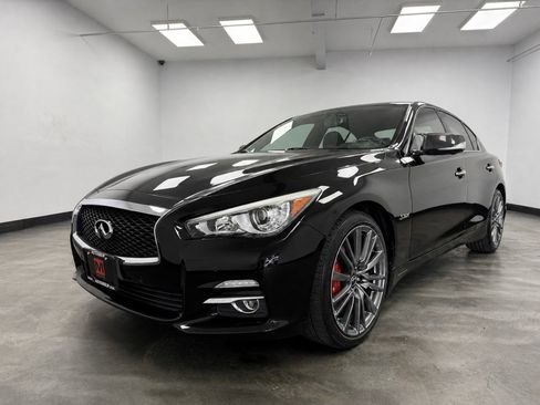Used 2017 INFINITI Q50 Red Sport 400 AWD/4WD image 2