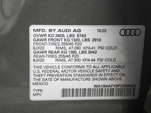 Used 2023 Audi SQ5 Premium Plus w/ Premium Plus Package image 52