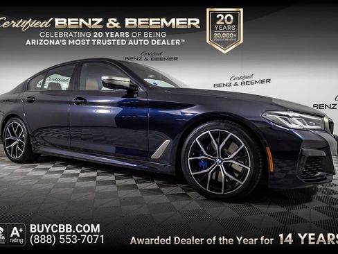 Used 2022 BMW M550i xDrive w/ Premium Package AWD/4WD image 1