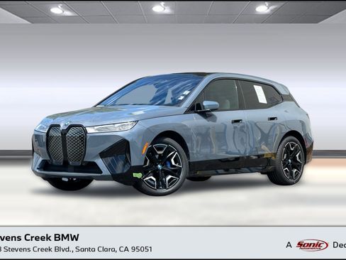 Certified 2024 BMW iX xDrive50 w/ Sport Package AWD/4WD image 1