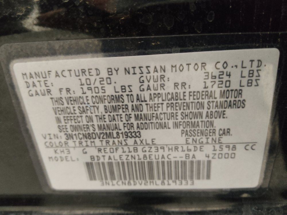 Used 2021 Nissan Versa S FWD image 33