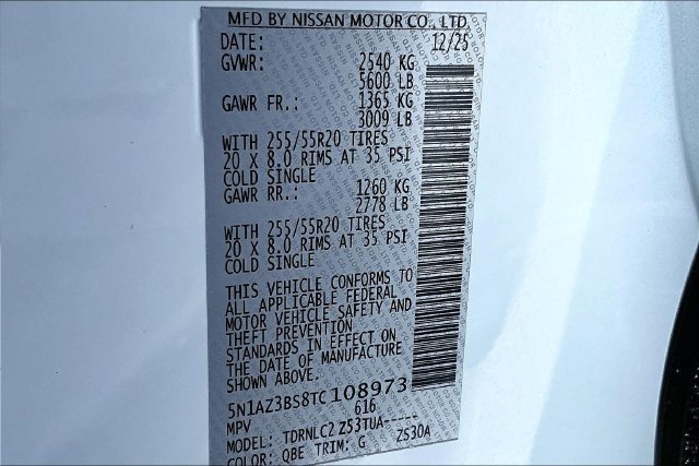 Used 2026 Nissan Murano SV AWD/4WD image 19