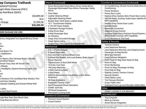 Used 2023 Jeep Compass Trailhawk image 6