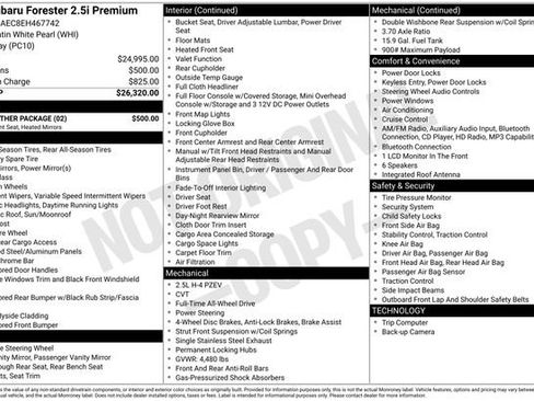 Used 2014 Subaru Forester 2.5i Premium w/ All-Weather Package image 36