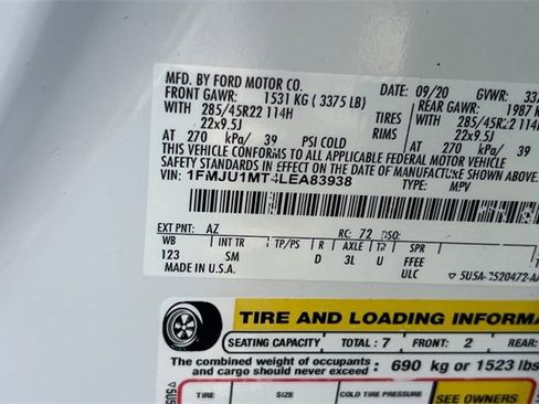 Used 2020 Ford Expedition Platinum image 40