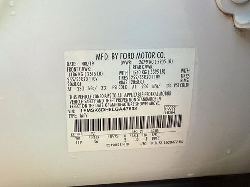 Used 2020 Ford Explorer XLT w/ Equipment Group 202A image 28