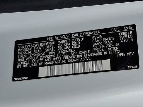 Used 2016 Volvo XC90 T6 Inscription w/ Vision Package AWD/4WD image 28