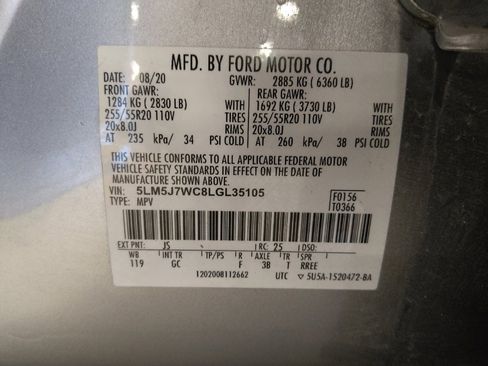 Used 2020 Lincoln Aviator Reserve w/ Class IV Trailer Tow Package image 33