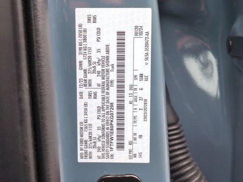 Used 2023 Ford F150 XLT w/ Equipment Group 302A High AWD/4WD image 21