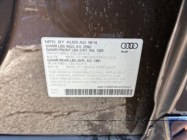 Used 2015 Audi Q5 2.0T Prestige AWD/4WD image 15