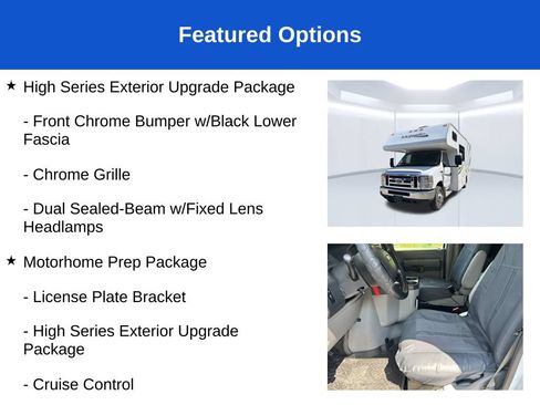 Used 2017 Ford E-350 and Econoline 350 Super Duty w/ Motorhome Prep Package RWD image 3