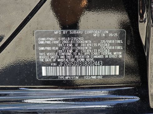 New 2026 Subaru Crosstrek 2.5i Sport AWD/4WD image 33