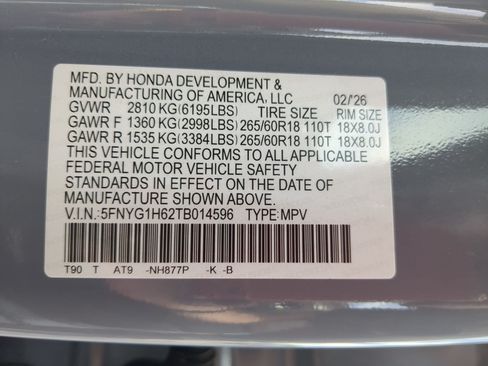 Used 2026 Honda Pilot TrailSport image 38