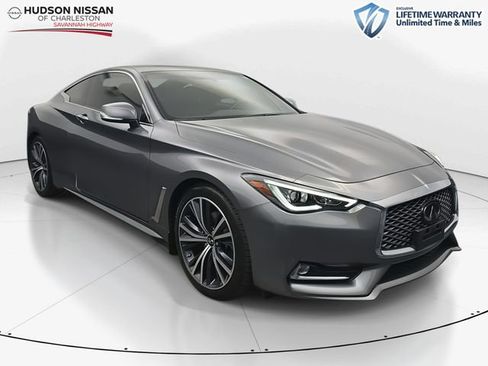 Used 2022 INFINITI Q60 3.0t Pure image 1