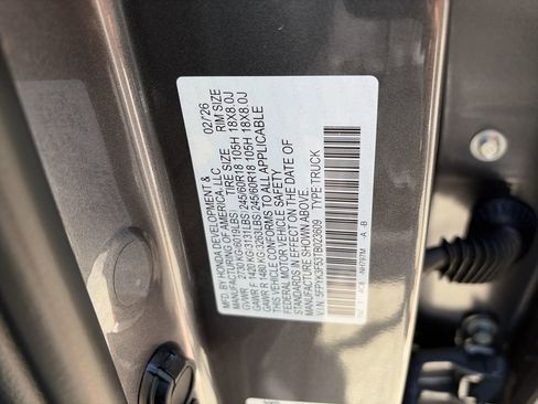 New 2026 Honda Ridgeline RTL image 23
