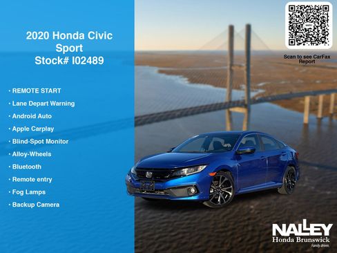 Used 2020 Honda Civic Sport image 7