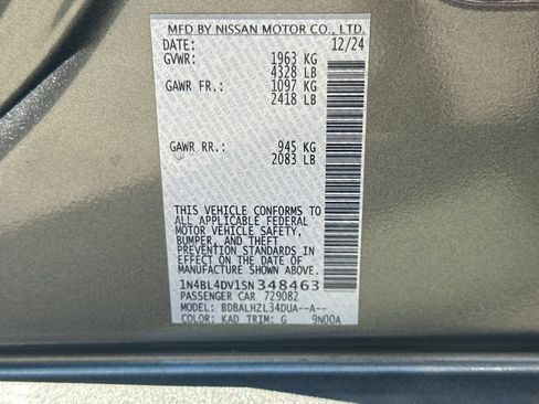 Used 2025 Nissan Altima 2.5 SV FWD image 28