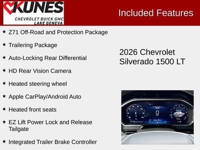 New 2026 Chevrolet Silverado 1500 LT